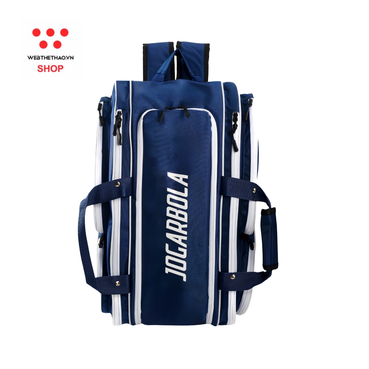 Balo thể thao Jogarbola KENZA V9 màu "Xanh Trắng" - Hàng Chính Hãng