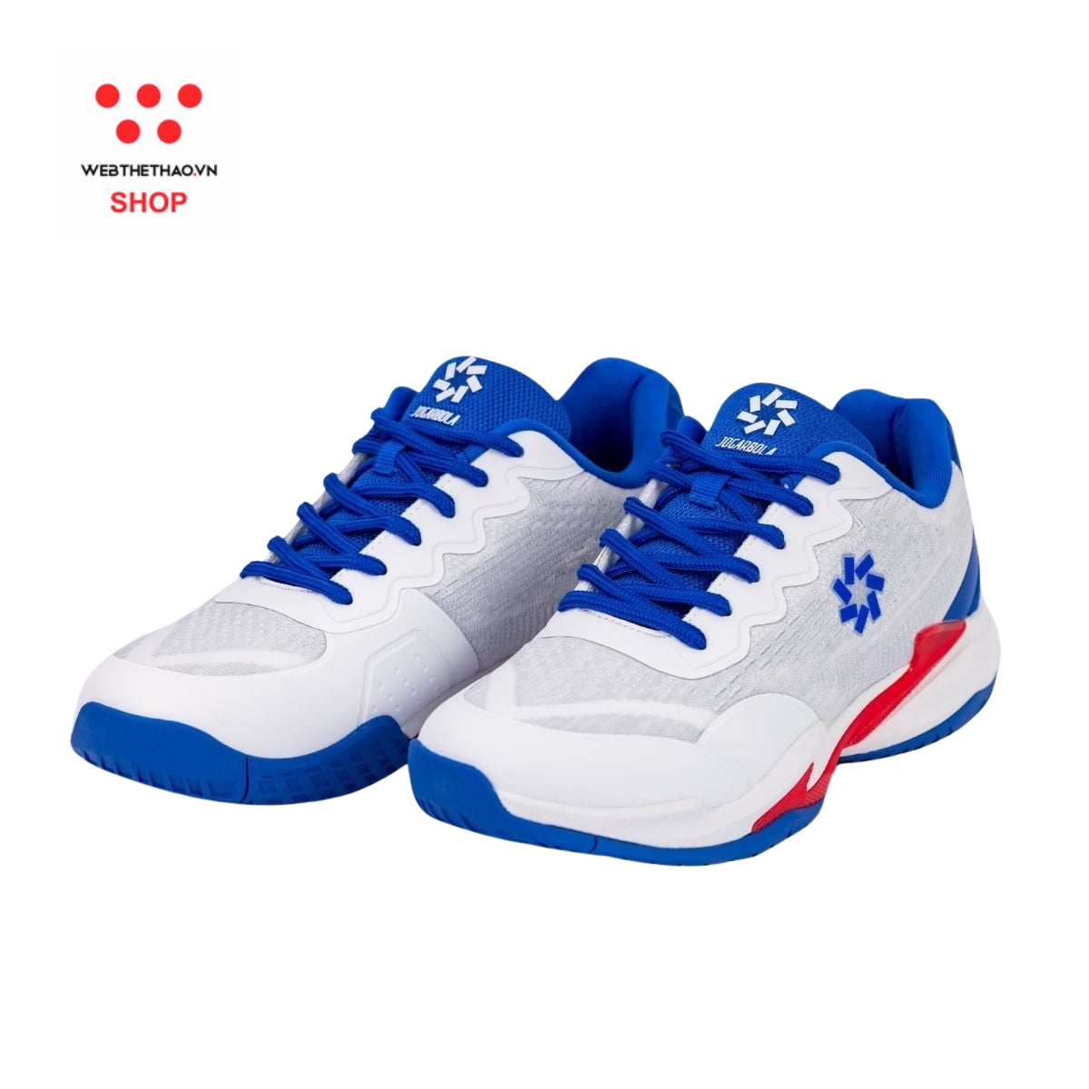 Giày Pickleball Jogarbola Panto I màu "White" JG-Panto-03 - Hàng Chính Hãng