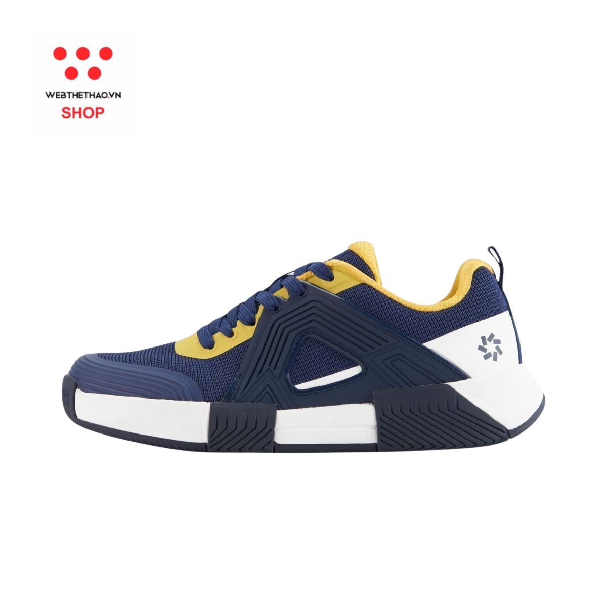 Giày Pickleball Nam Jogarbola Vortex màu "Navy/Yellow" JG-VORTEX-04 - Hàng Chính Hãng