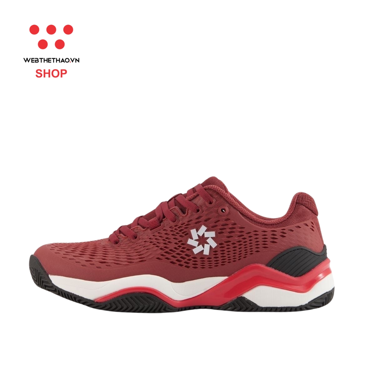 Giày thể thao Pickleball Jogarbola Terra màu "Red" JG-TERRA-01 - Hàng Chính Hãng