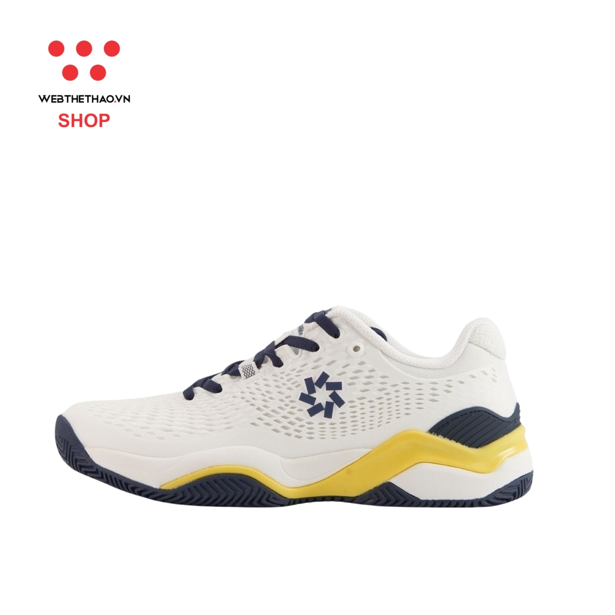 Giày thể thao Pickleball Jogarbola Terra màu "White" JG-TERRA-04 - Hàng Chính Hãng