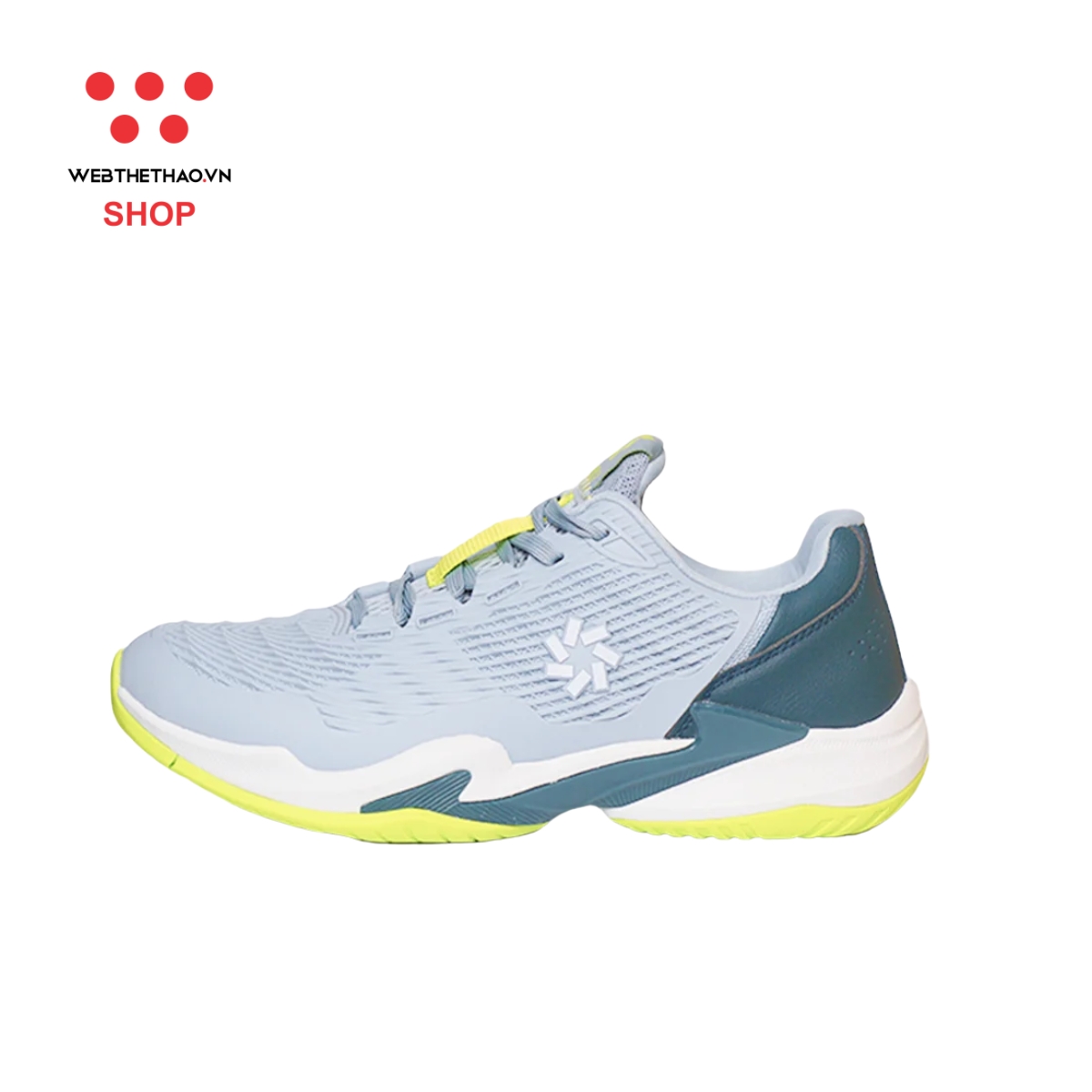 Giày thể thao Pickleball Nam Jogarbola Vento "Gray Blue" JG-VENTO-01 - Hàng Chính Hãng