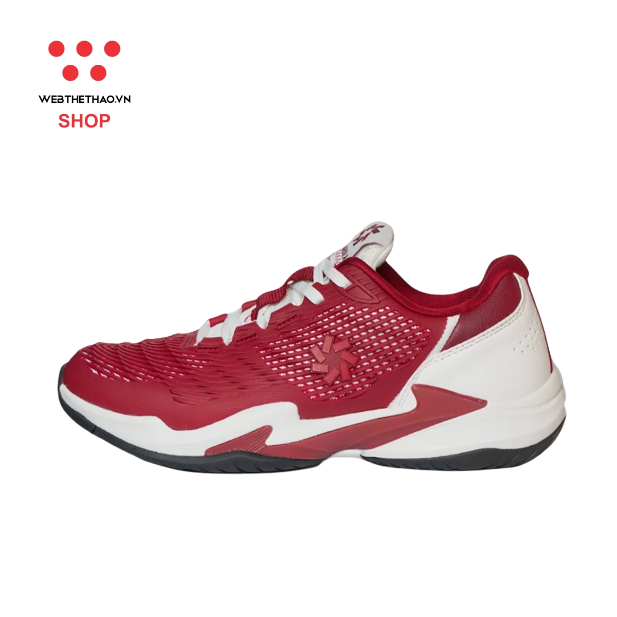 Giày thể thao Pickleball Nam Jogarbola Vento "Dark Red" JG-VENTO-03 - Hàng Chính Hãng