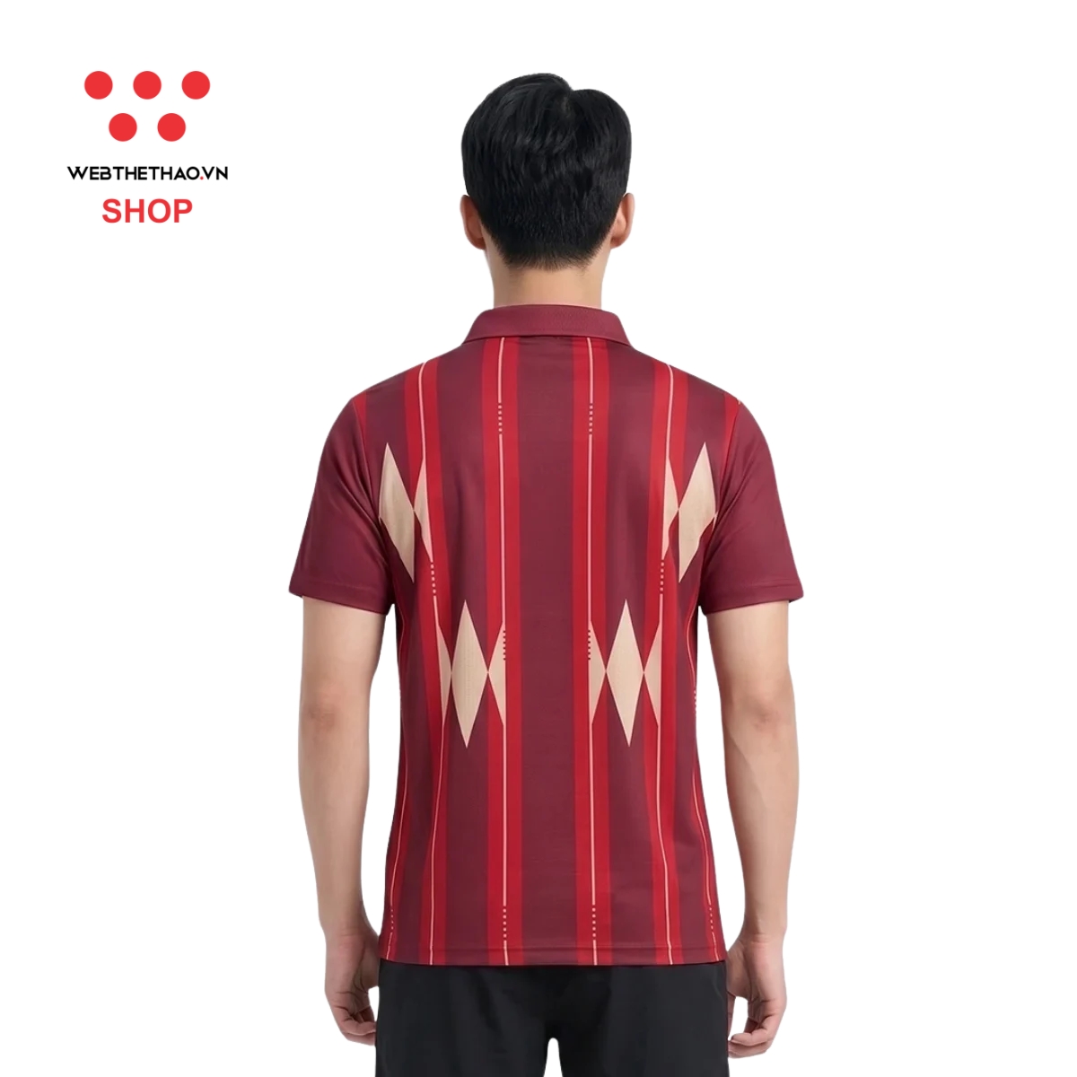 Áo polo thể thao Jogarbola Gambit màu "Đỏ" MJ-A19392-01 - Hàng Chính Hãng