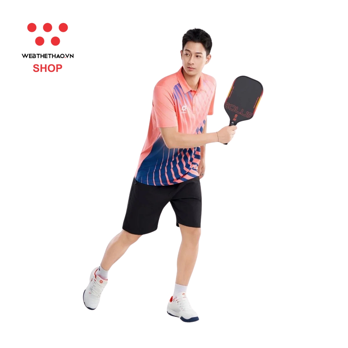 Áo polo thể thao Jogarbola WIFA "Hồng" MJ-A4152-04 - Hàng Chính Hãng