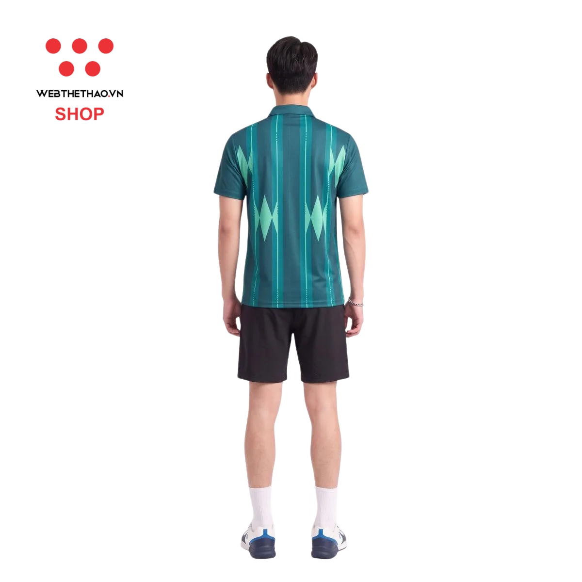 Áo polo thể thao Jogarbola Gambit màu "Xanh" MJ-A19392-05 - Hàng Chính Hãng