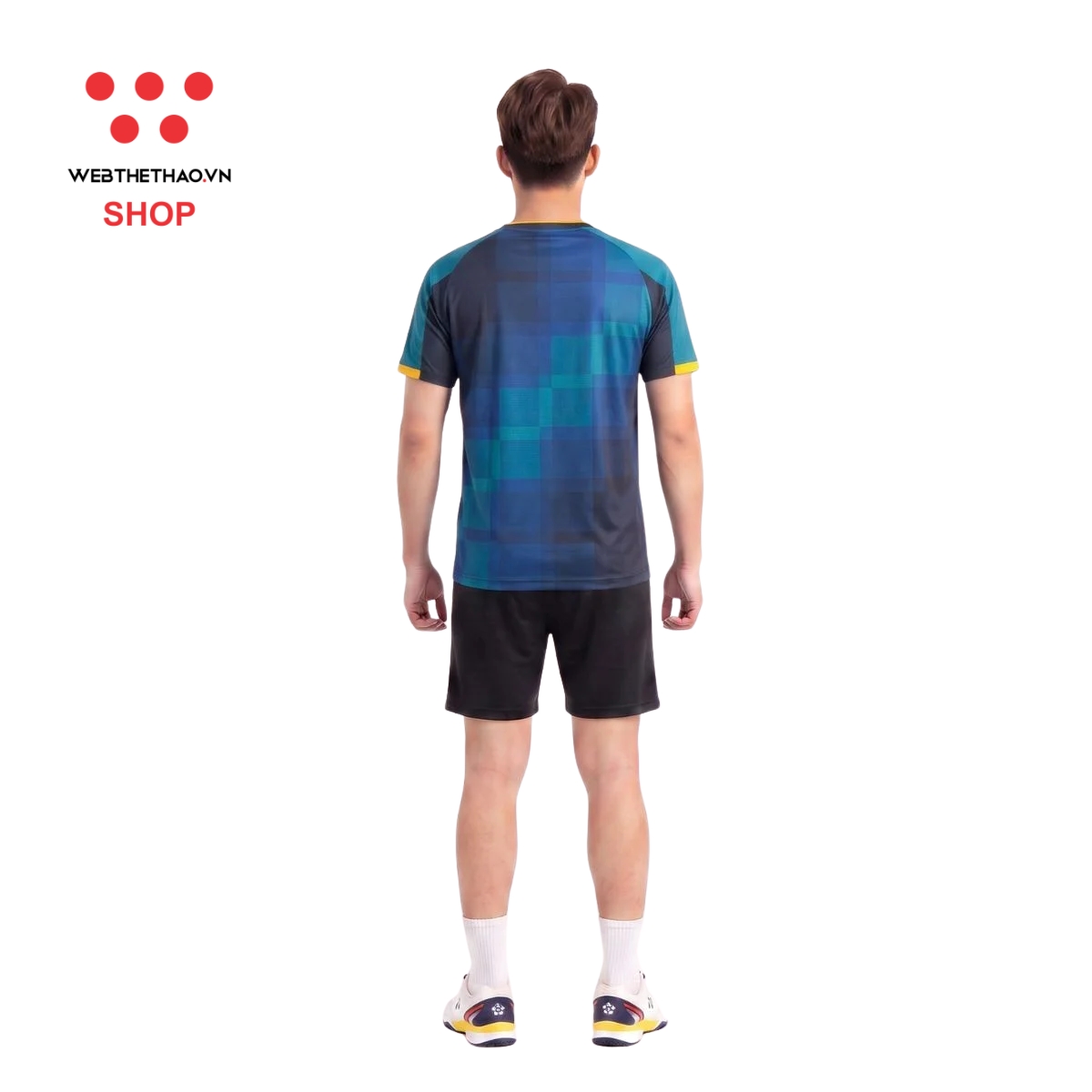 Áo phông thể thao Jogarbola Pixel màu "Navy" MJ-A13394-01 - Hàng Chính Hãng
