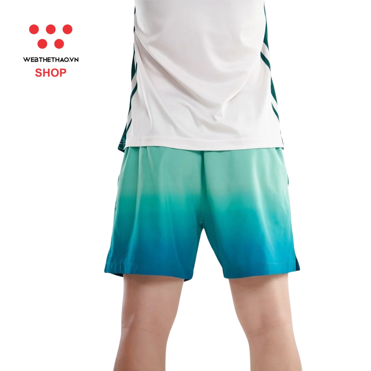 Quần short thể thao Jogarbola Bicolor màu "Xanh" MJ-G13068-03 - Hàng Chính Hãng