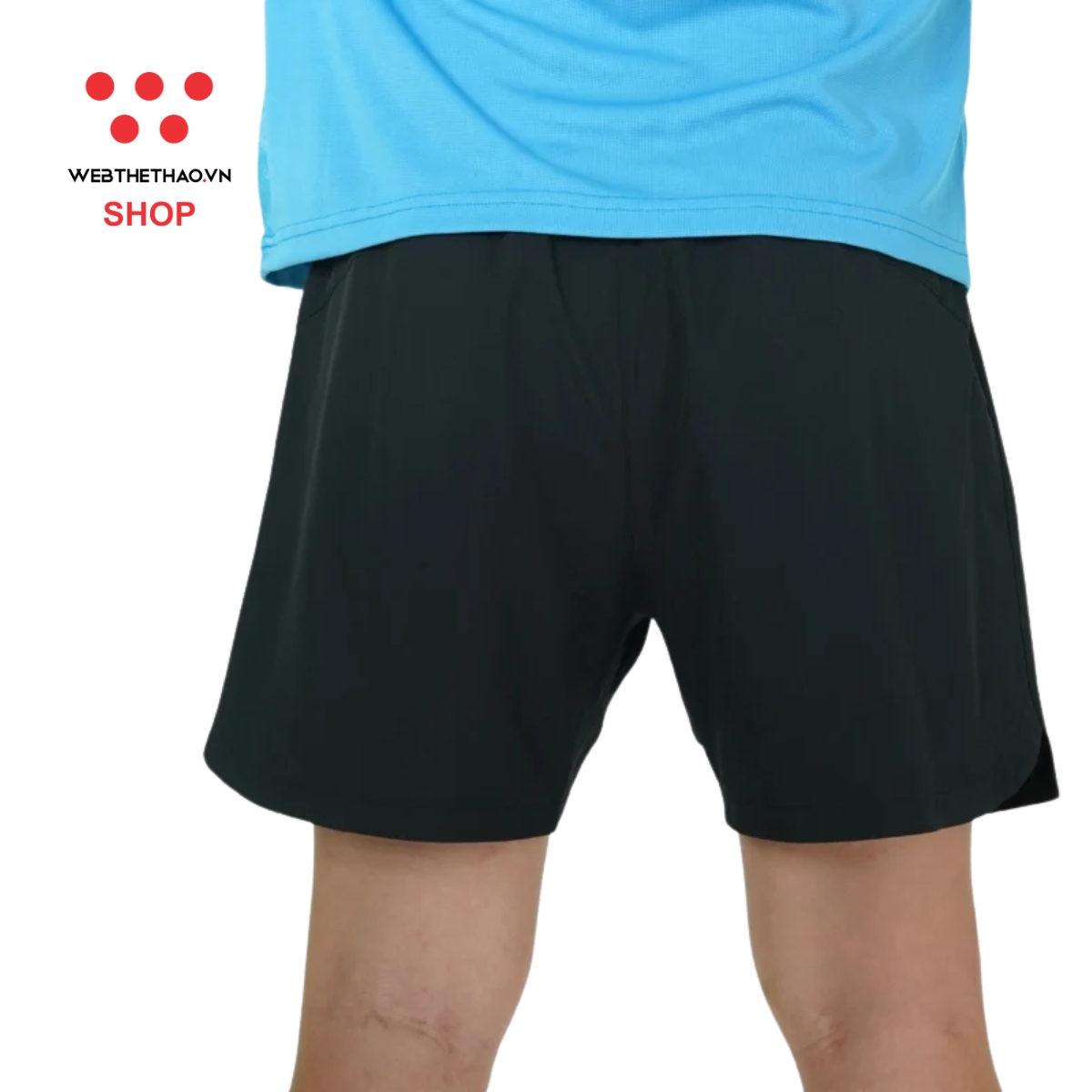 Quần short thể thao Jogarbola Flex màu "Đen" MJ-Q4029-05 - Hàng Chính Hãng