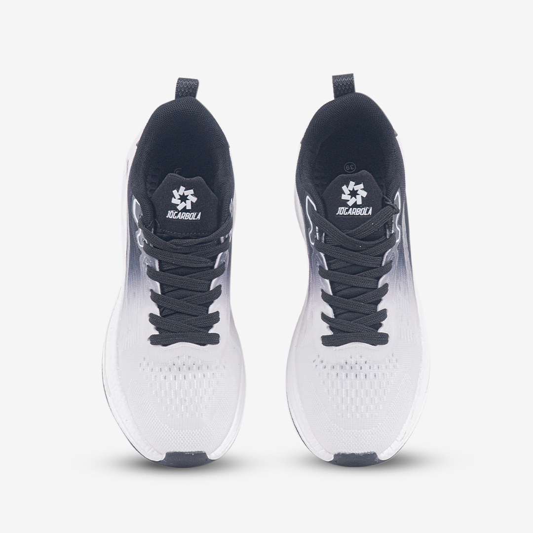 Giày Thể Thao Chạy Bộ Nam Động Lực Jogarbola SR24 "White / Black" JG-SR24-07 - Hàng Chính Hãng