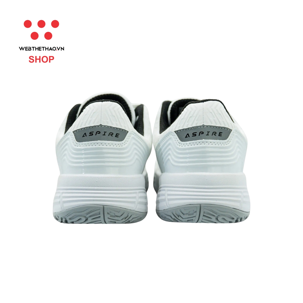 Giày Pickleball Nam/Nữ Zocker Aspire "White" Z-Aspire-05 - Hàng Chính Hãng