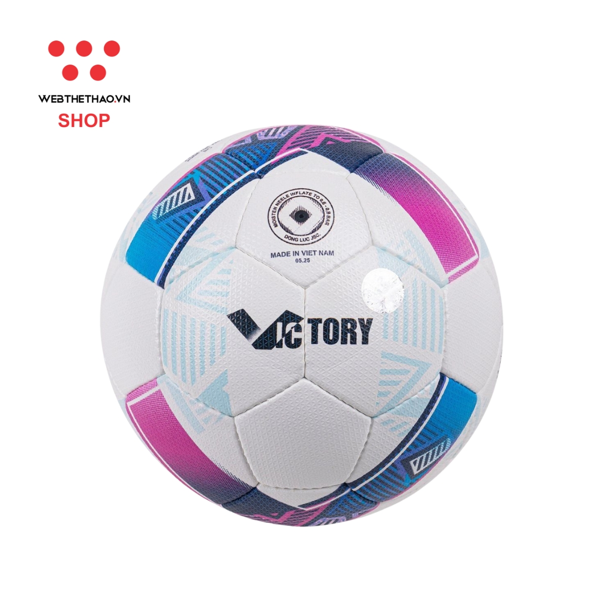 Bóng đá thi đấu FIFA Basic UBG 2.142 Victory size 5 màu "Xanh" DL-UBG-2.142-01 - Hàng Chính Hãng