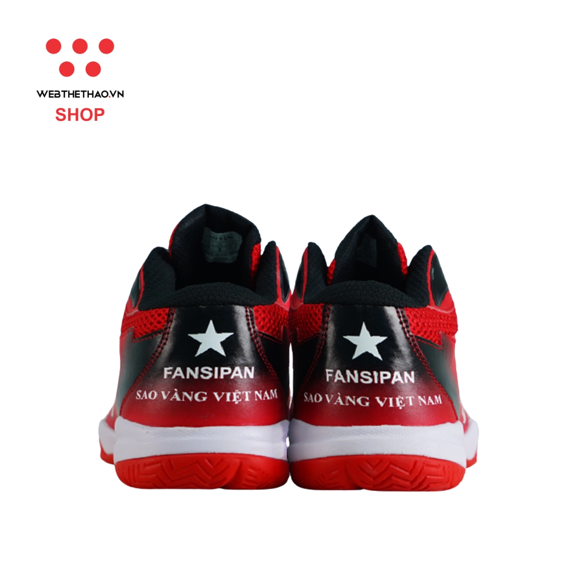Giày Bóng Chuyền Sao Vàng Fansipan màu "Đỏ" SV-FSP-02 - Hàng Chính Hãng
