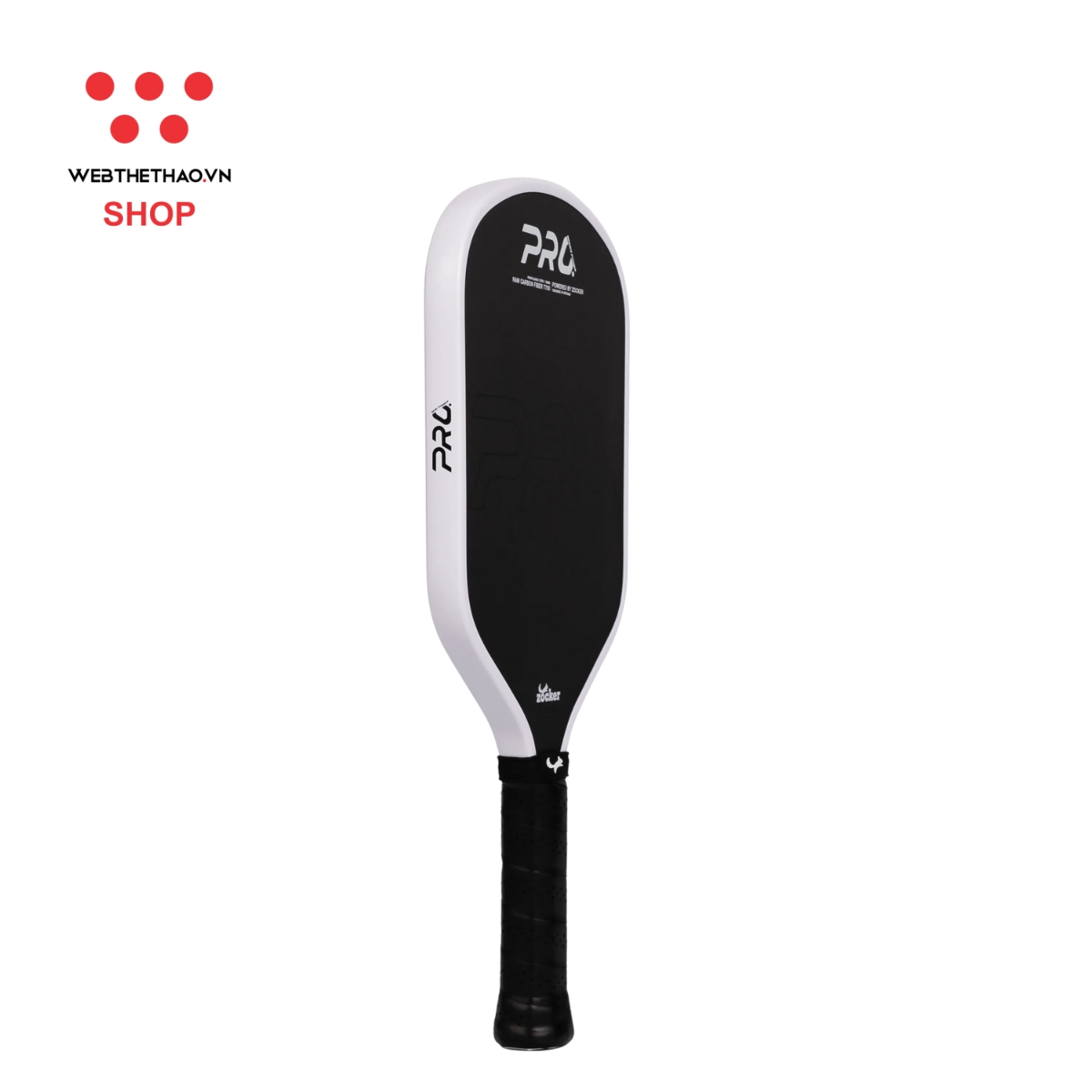 Vợt Pickleball Zocker HP06 Pro Series Power "White" HP06-02 - Hàng Chính Hãng