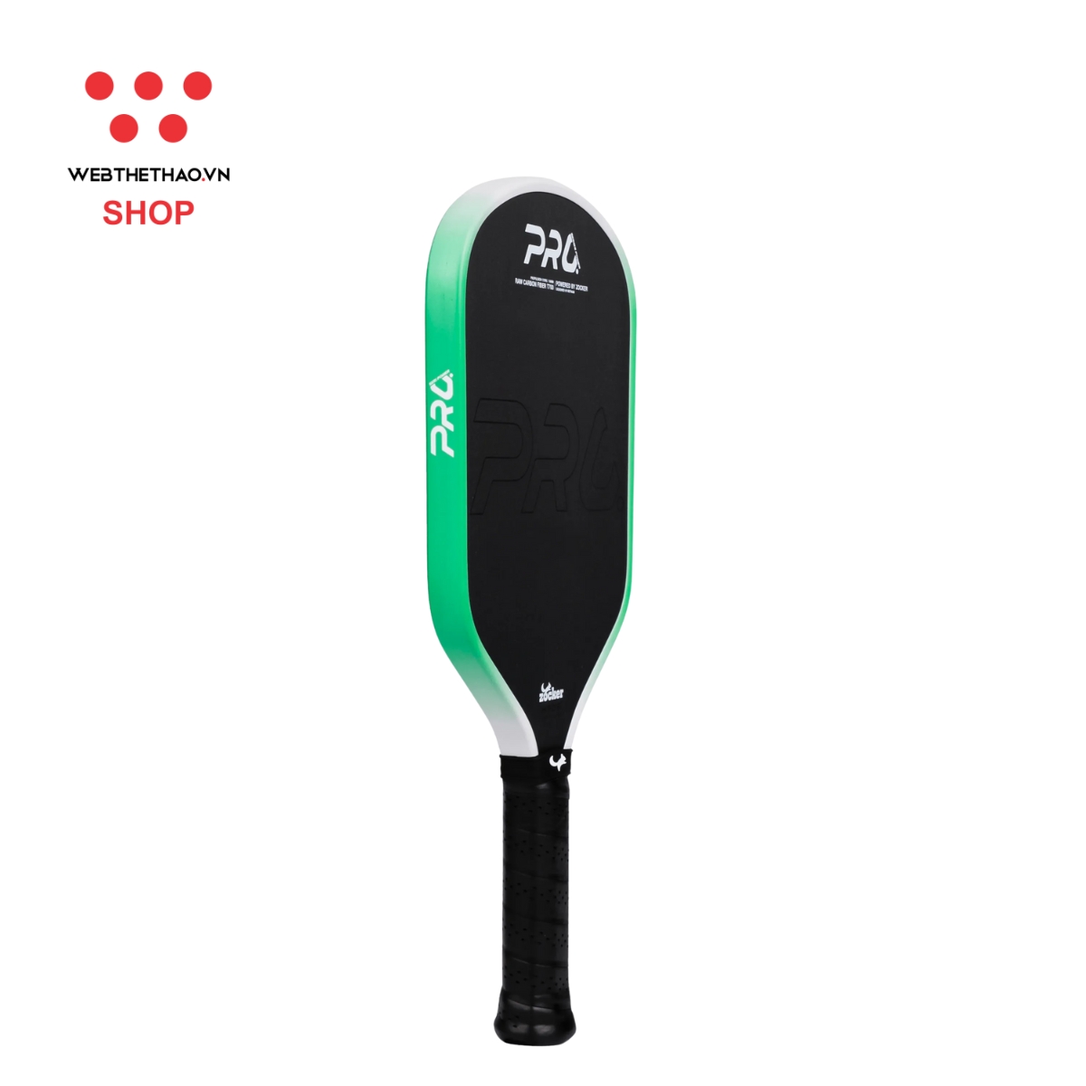 Vợt Pickleball Zocker HP06 Pro Series Power "Green" HP06-03 - Hàng Chính Hãng