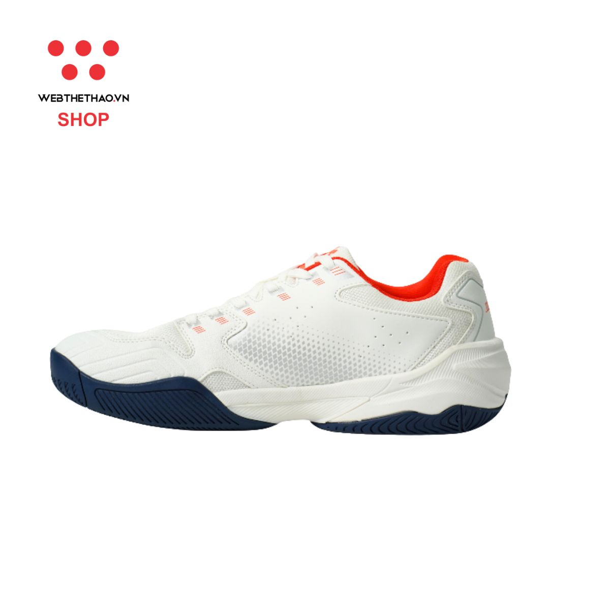 Giày thể thao Pickleball Nam Jogarbola Bubble J "Trắng/Cam" JG-Bubble-05 - Hàng Chính Hãng