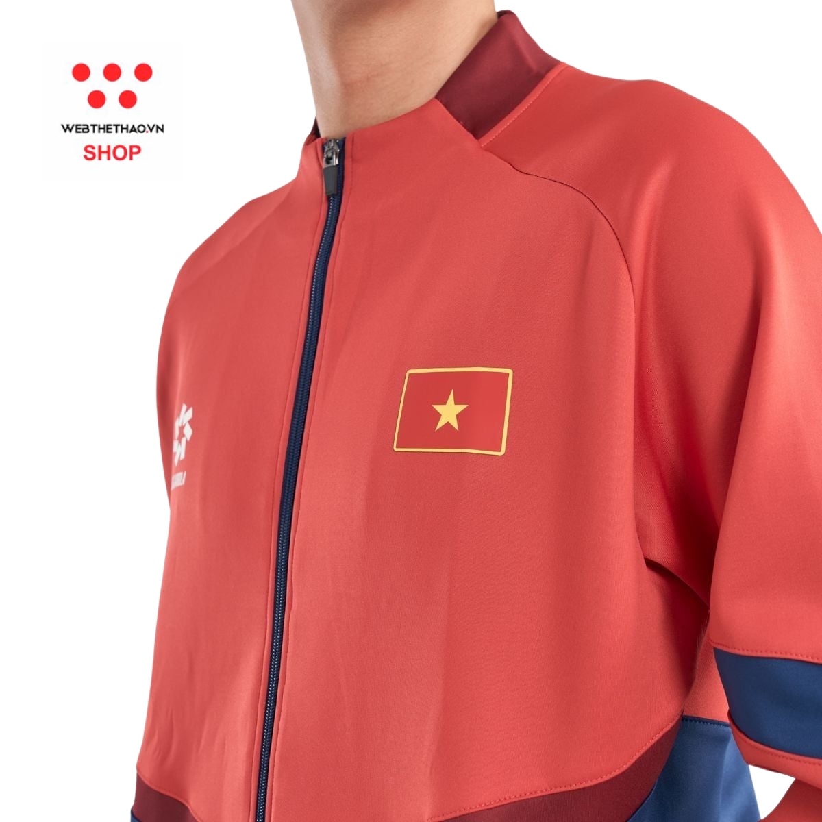 Bộ Suvec đội tuyển bóng chuyền Việt Nam 2026 "Đỏ" MJ-G131105 - Hàng Chính Hãng