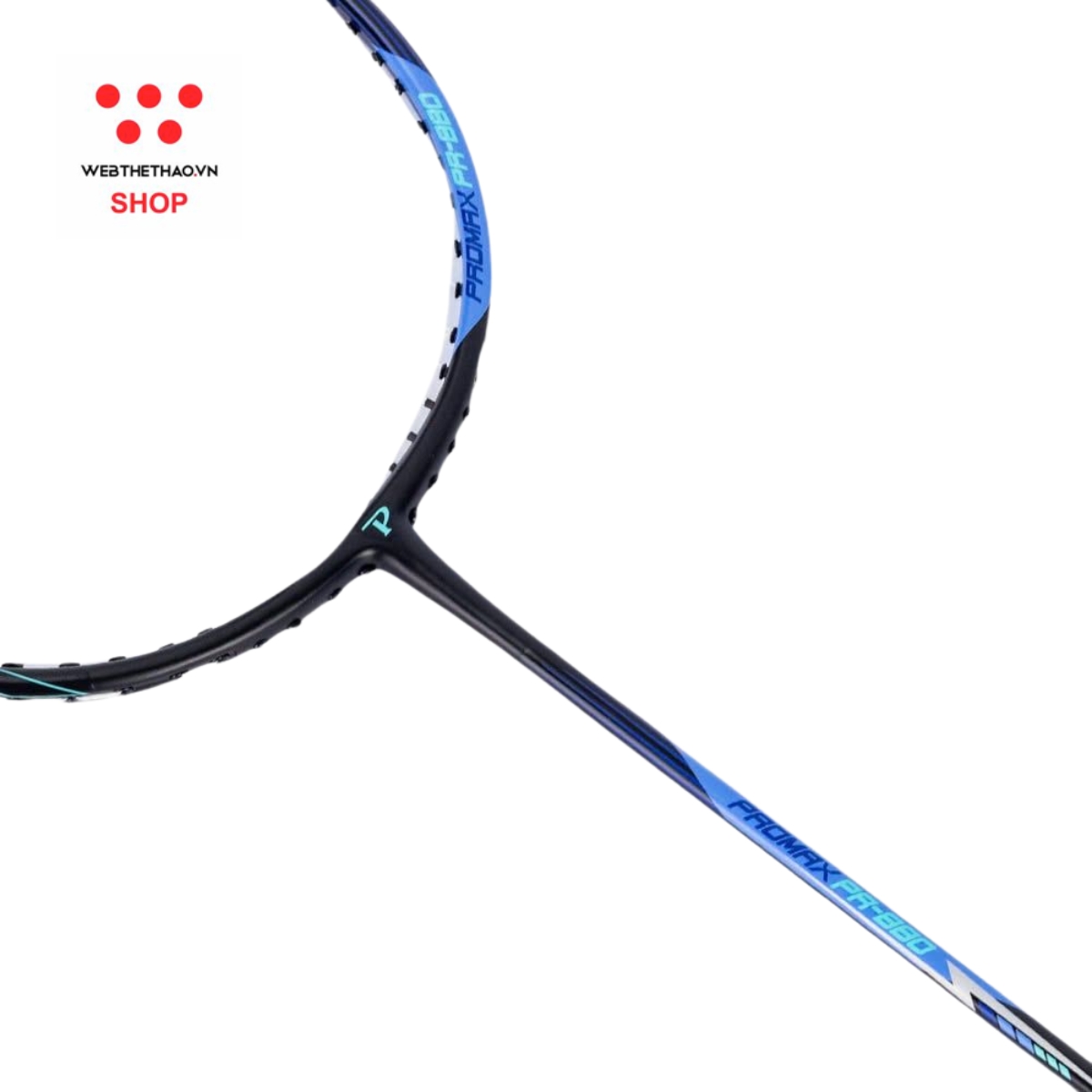 Vợt Cầu Lông Promax PR-880 màu "Xanh Dương - Đen" - Hàng Chính Hãng