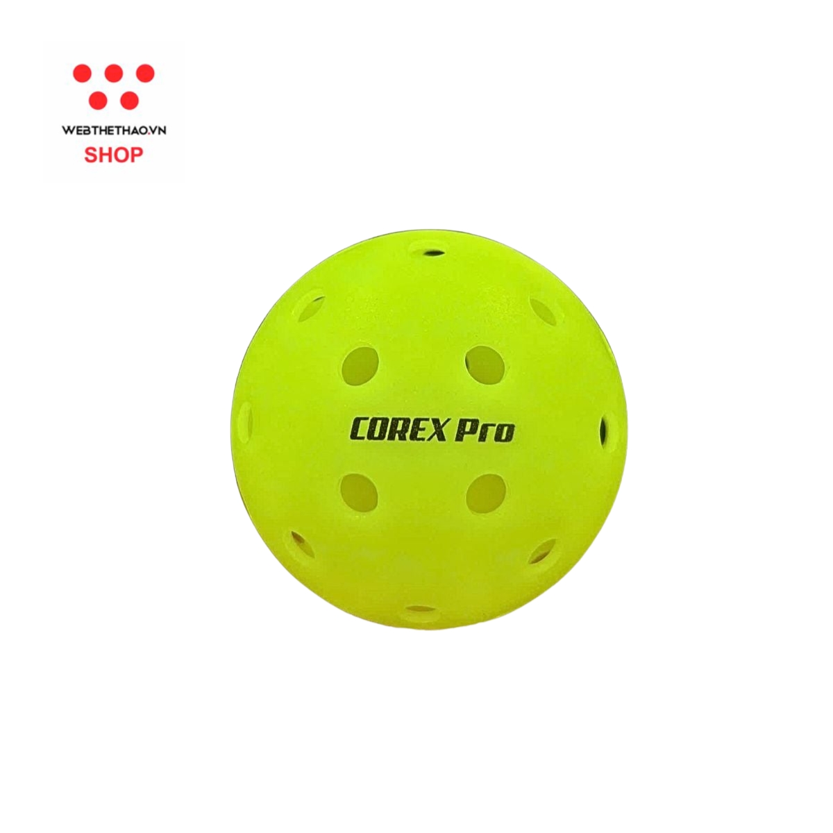 Combo 3 quả bóng thi đấu Pickleball Động Lực Corex Pro - Hàng Chính Hãng