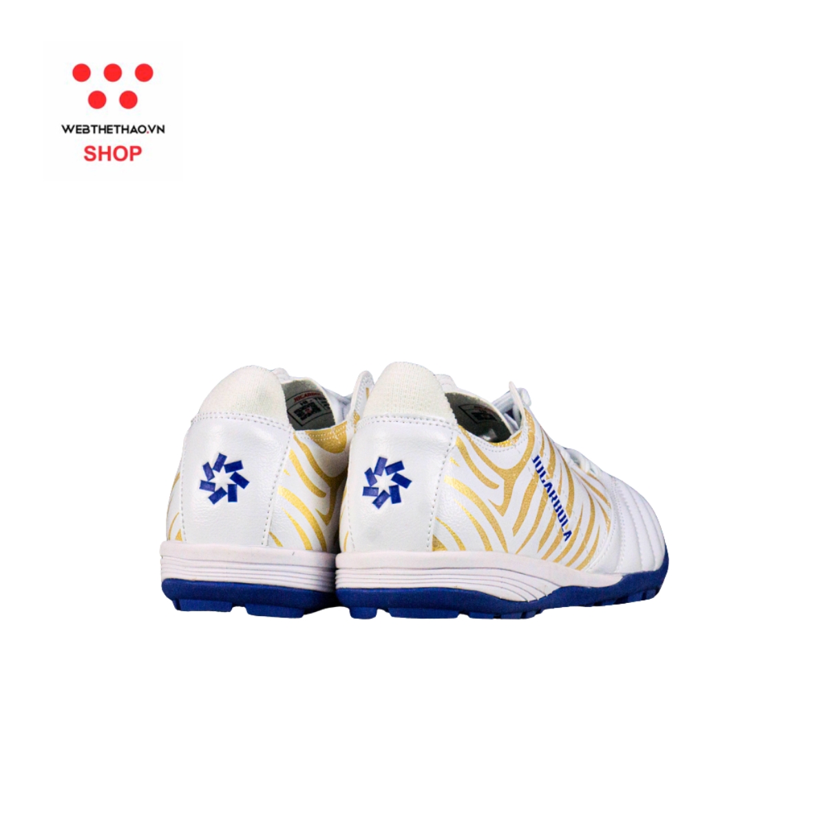 Giày bóng đá Nam Jogarbola Hi-tek màu "White/Gray" JG-HITEK-02 - Hàng Chính Hãng