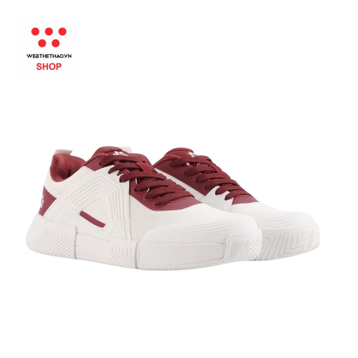 Giày Pickleball Nam Jogarbola Vortex màu "Red/White" JG-VORTEX-02 - Hàng Chính Hãng
