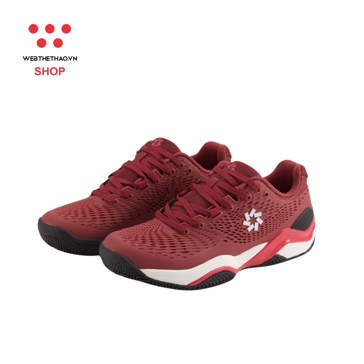 Giày thể thao Pickleball Jogarbola Terra màu "Red" JG-TERRA-01 - Hàng Chính Hãng