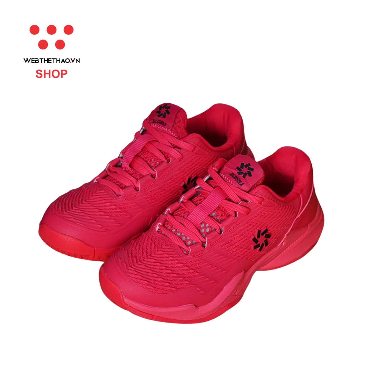 Giày thể thao Pickleball Nữ Jogarbola Vento "Dark Pink" JG-VENTO-08 - Hàng Chính Hãng