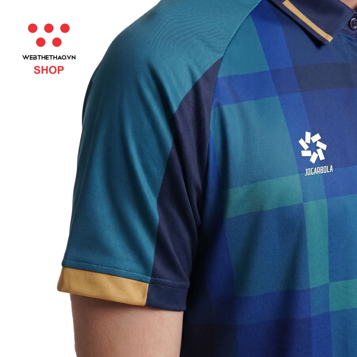 Áo polo thể thao Jogarbola Pixel màu "Navy" MJ-A4370-01 - Hàng Chính Hãng