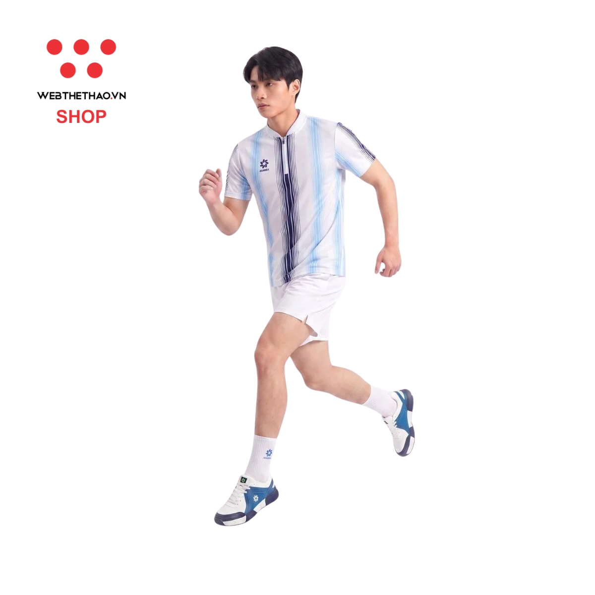 Áo polo thể thao Jogarbola Axis màu "Trắng" MJ-A4380-02 - Hàng Chính Hãng