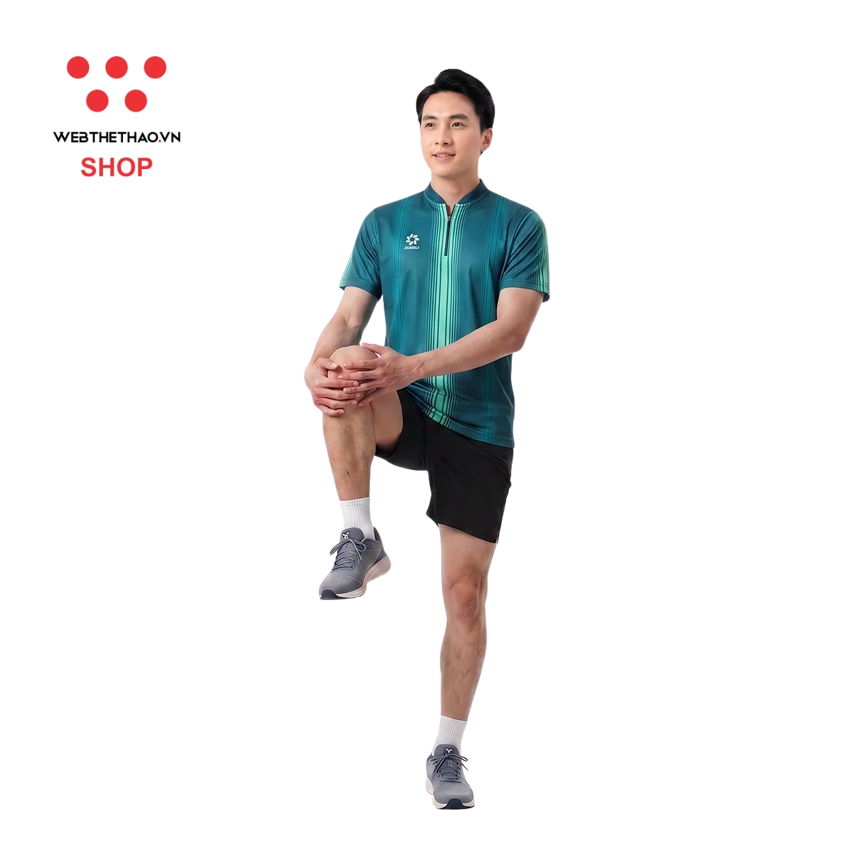 Áo polo thể thao Jogarbola Axis màu "Xanh" MJ-A4380-03 - Hàng Chính Hãng