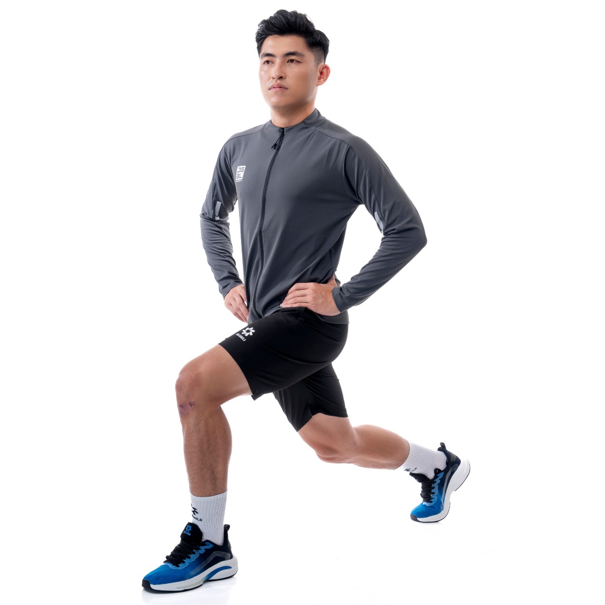 Áo khoác Jogarbola Pro Training 1.0 "Xám" P0124.02-02 - Hàng Chính Hãng