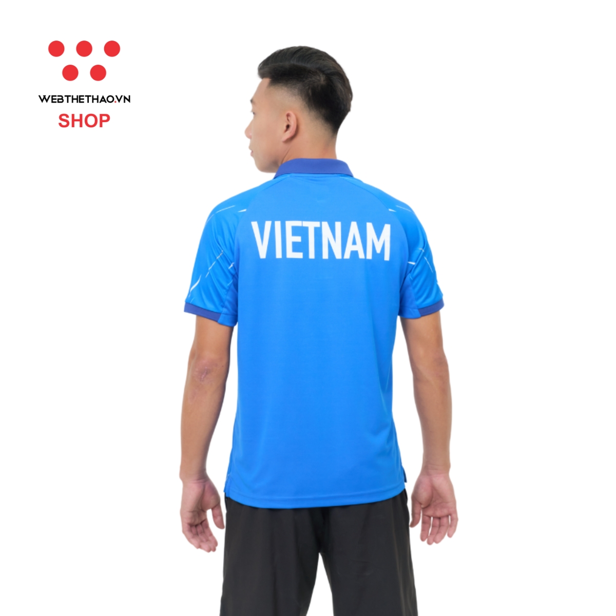 Áo polo Ban Huấn Luyện Đội tuyển Quốc gia 2025 "Blue" MJ-A4049-127 - Hàng Chính Hãng