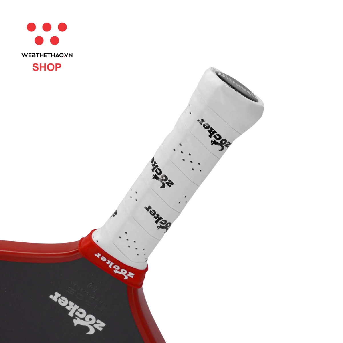Vợt Pickleball Zocker Happy HP05 Pro Series "Red" HP05-R - Hàng Chính Hãng
