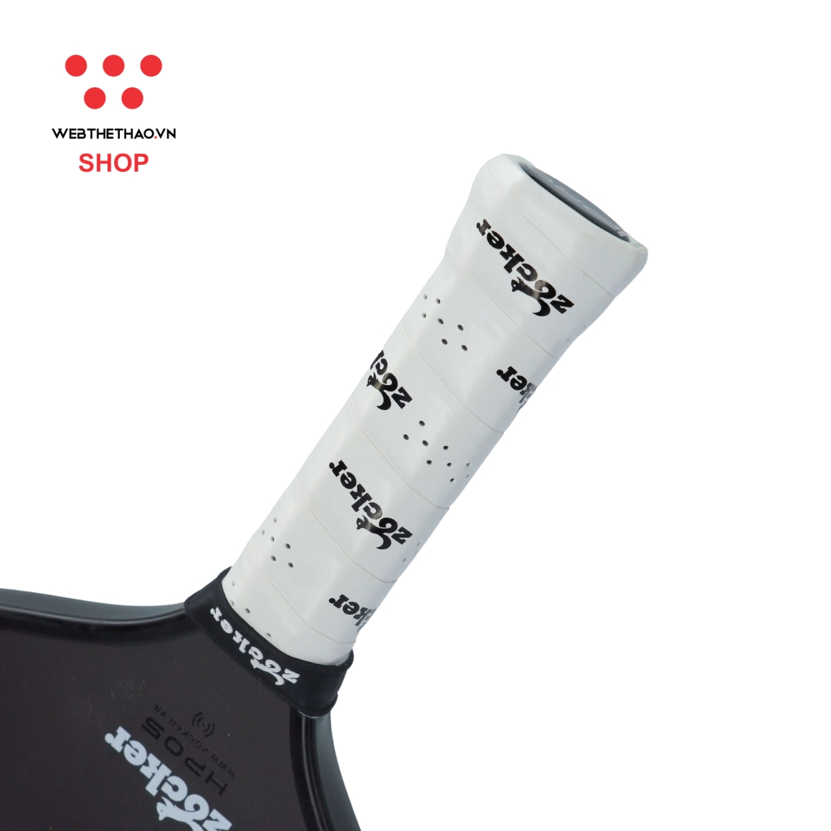 Vợt Pickleball Zocker Happy HP05 Pro Series "Black" HP05-B - Hàng Chính Hãng