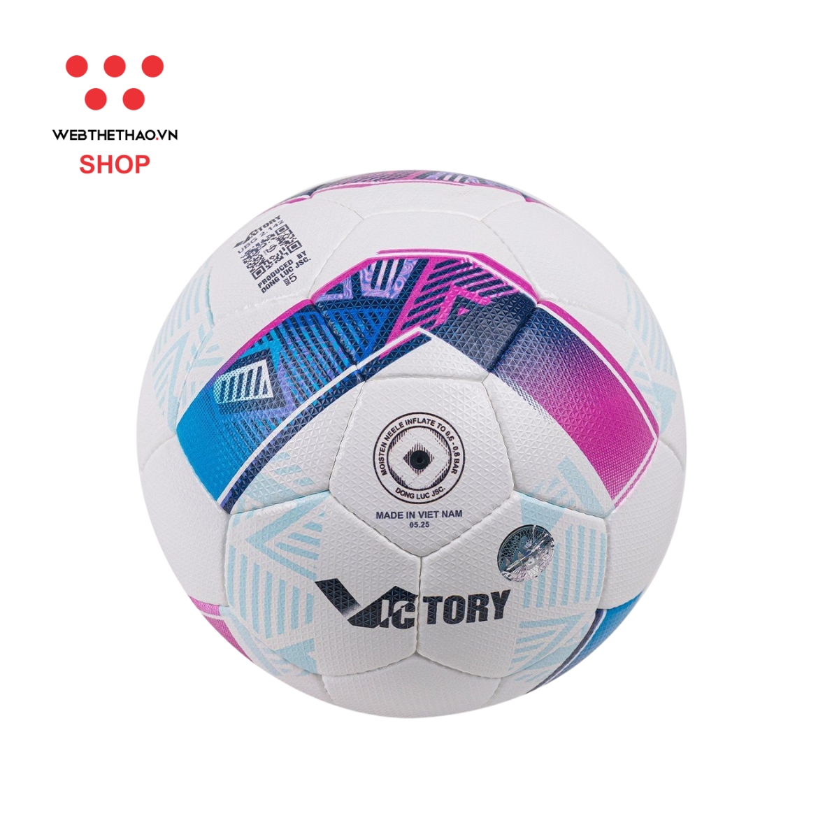 Bóng đá thi đấu FIFA Basic UBG 2.142 Victory size 5 màu "Xanh" DL-UBG-2.142-01 - Hàng Chính Hãng