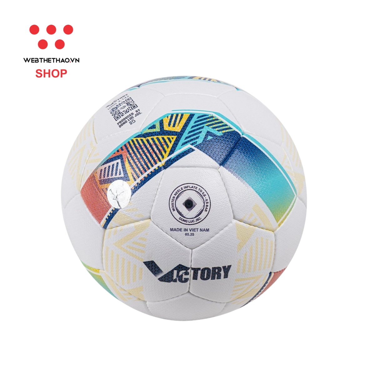 Bóng đá thi đấu FIFA Basic UBG 2.142 Victory size 5 màu "Vàng" DL-UBG-2.142-02 - Hàng Chính Hãng