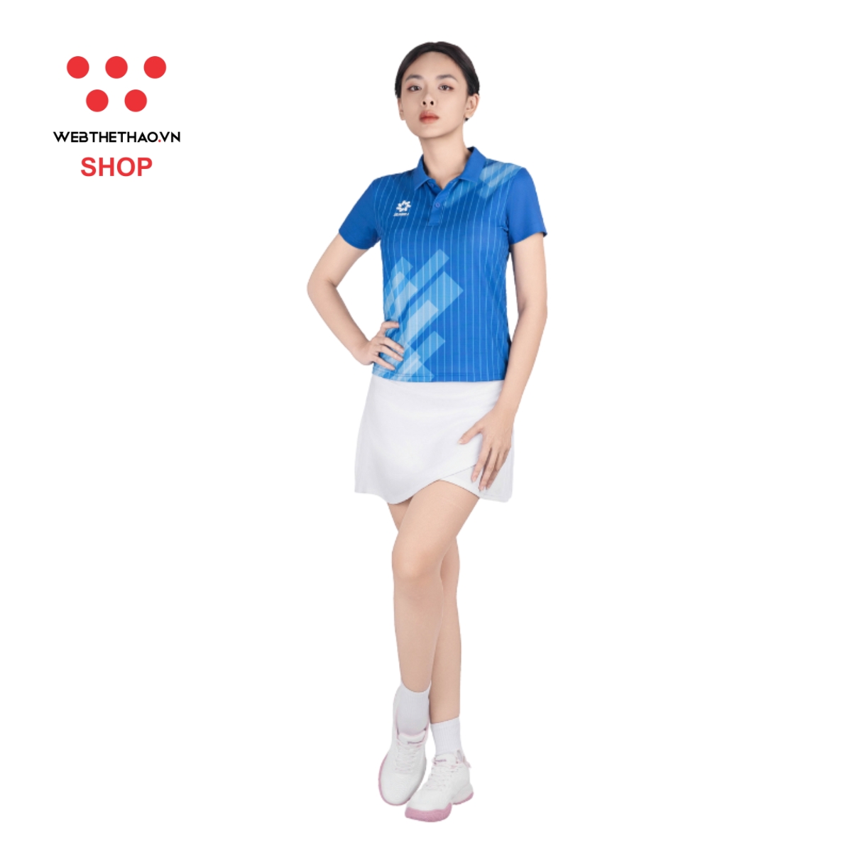 Áo polo thể thao Nữ Jogarbola Kuban "Blue" WJ-A4090-01 - Hàng Chính Hãng