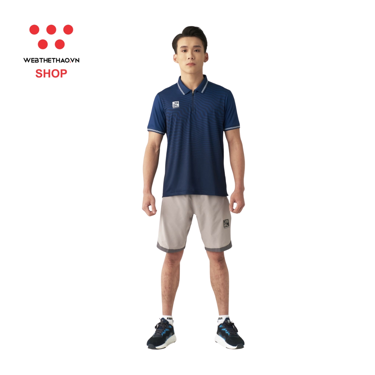 Áo polo Jogarbola MJ-AJ933-11 màu "Xanh Navy" - Hàng Chính Hãng
