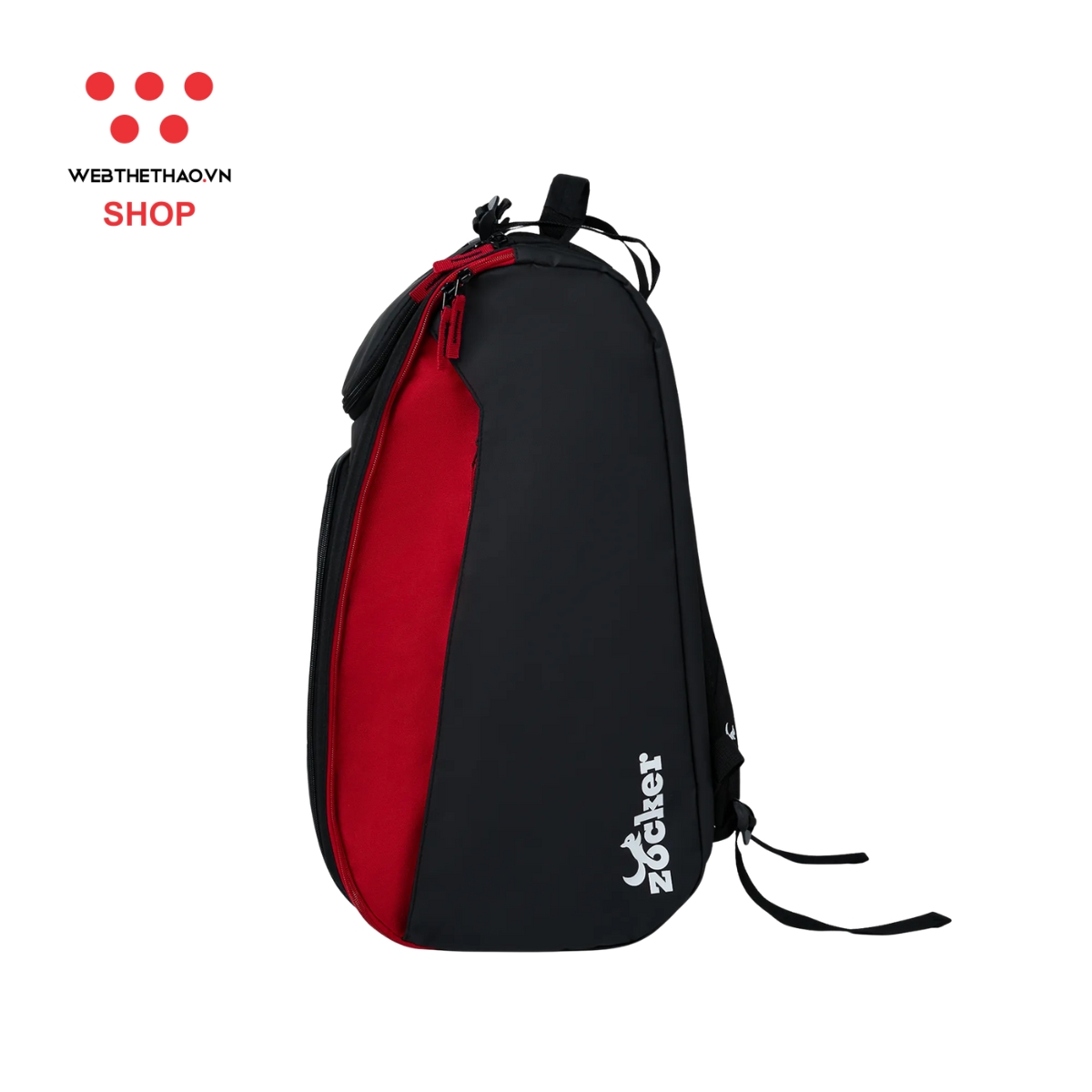 Balo Thể Thao Pickleball Zocker Chuyên Nghiệp BL-VDV0525 "Đỏ" - Hàng Chính Hãng