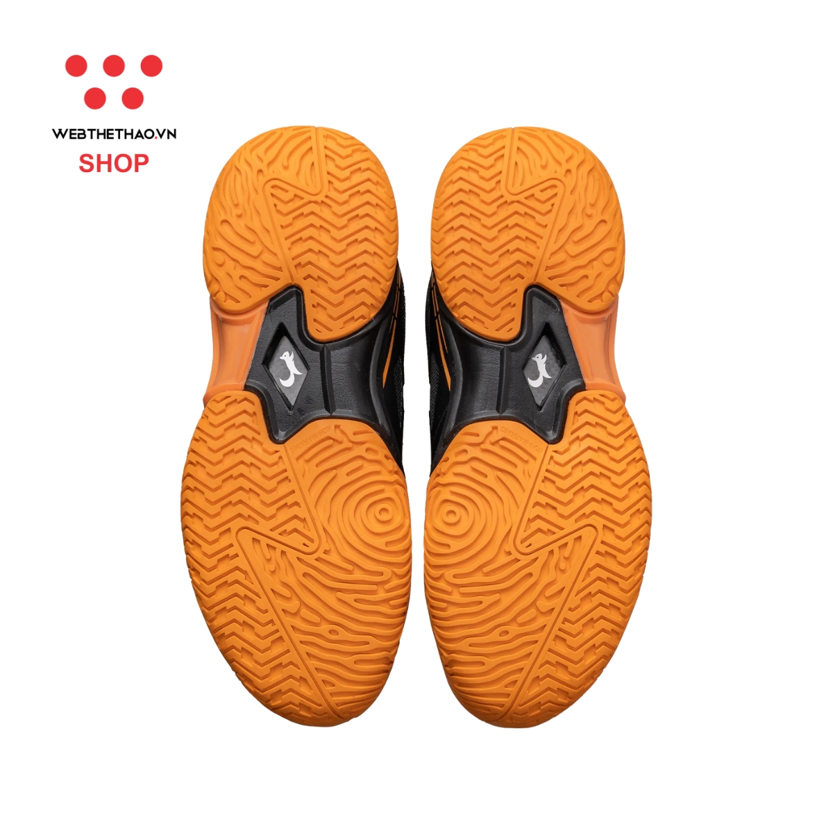 Giày Thể Thao Pickleball Zocker Aspire Speed "Đen/Cam" Z-AspireS-01 - Hàng Chính Hãng