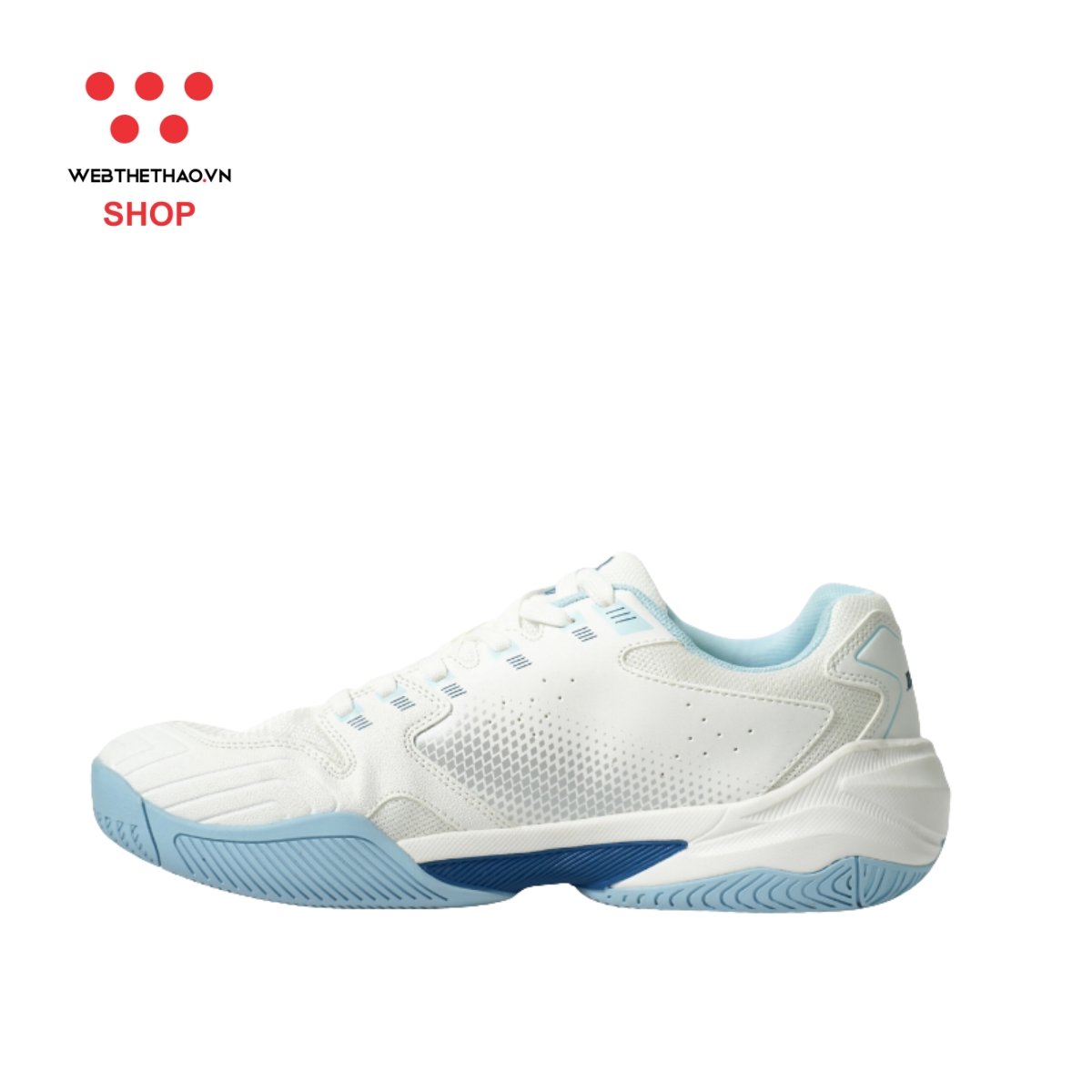 Giày thể thao Pickleball Nam Jogarbola Bubble J "Trắng/Navy" JG-Bubble-06 - Hàng Chính Hãng