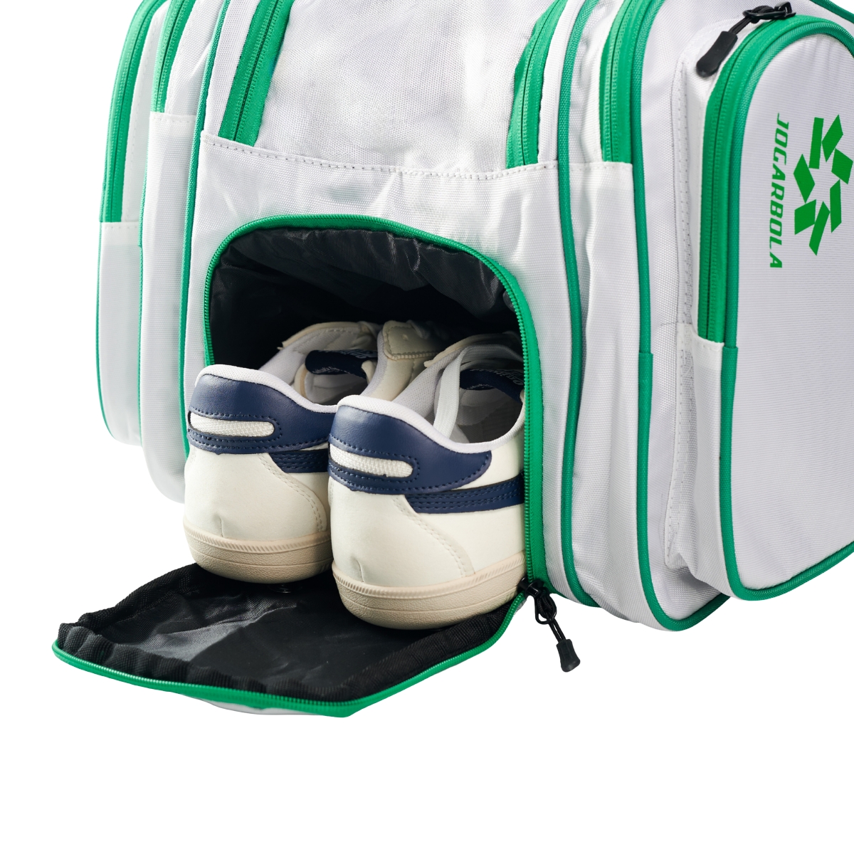 Balo thể thao Jogarbola KENZA V9 màu "Trắng" - Hàng Chính Hãng