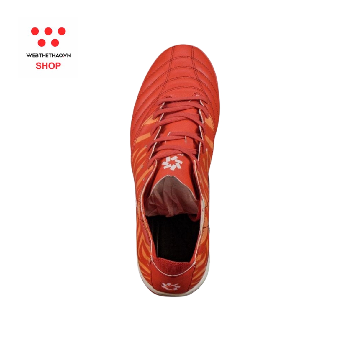 Giày bóng đá Nam Jogarbola Hi-tek màu "White/Red" JG-HITEK-03 - Hàng Chính Hãng