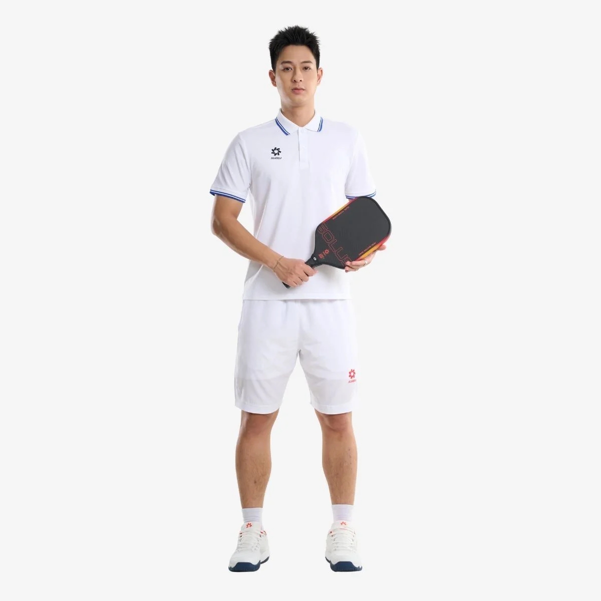 Áo polo thể thao Jogarbola màu "Trắng Xanh" MJ-AJ1605-01 - Hàng Chính Hãng