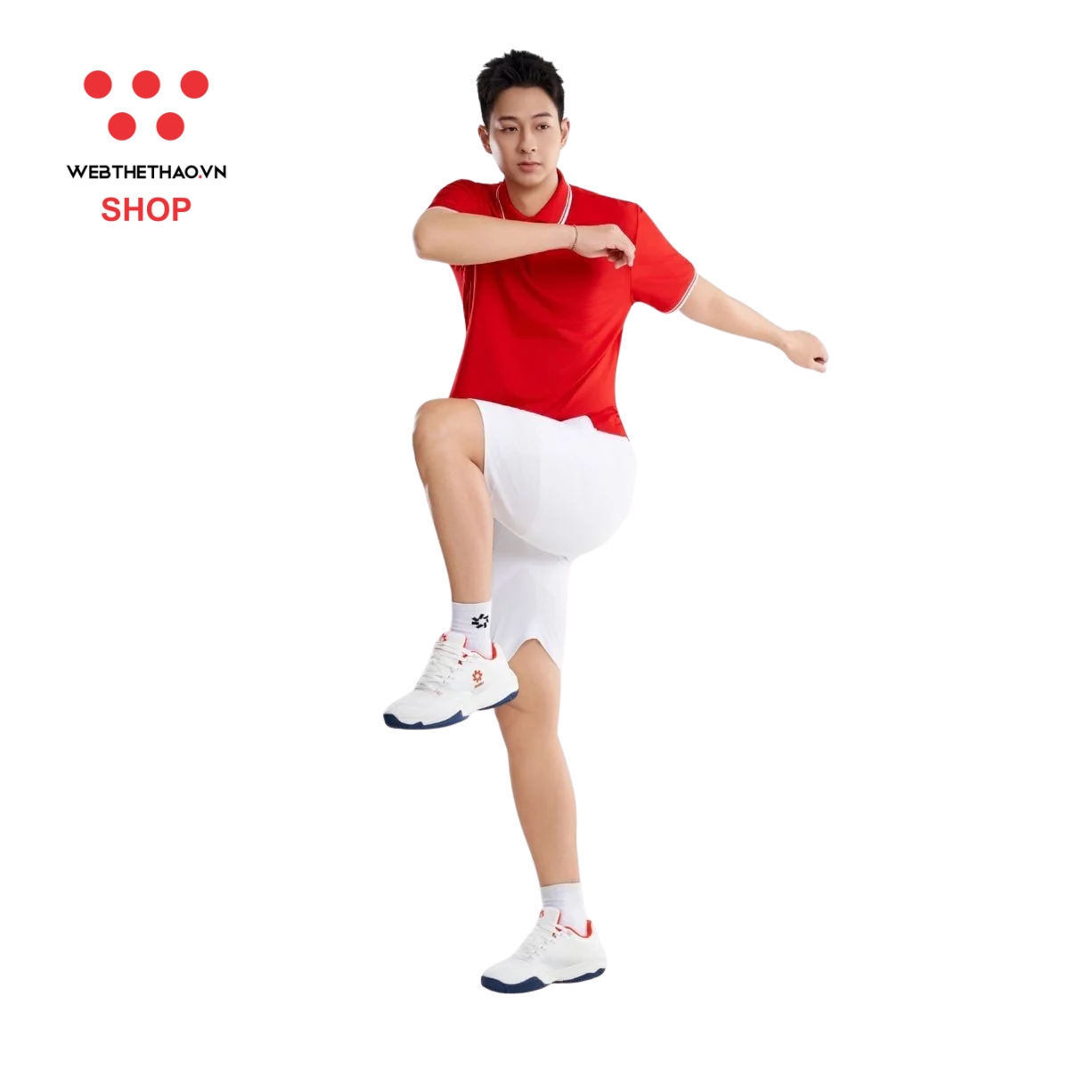Áo polo thể thao Jogarbola màu "Đỏ" MJ-AJ1605-03 - Hàng Chính Hãng