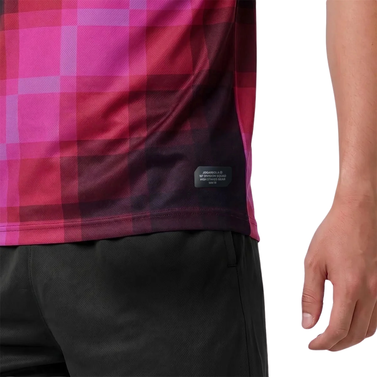 Áo polo thể thao Jogarbola Pixel màu "Hồng" MJ-A4370-03 - Hàng Chính Hãng