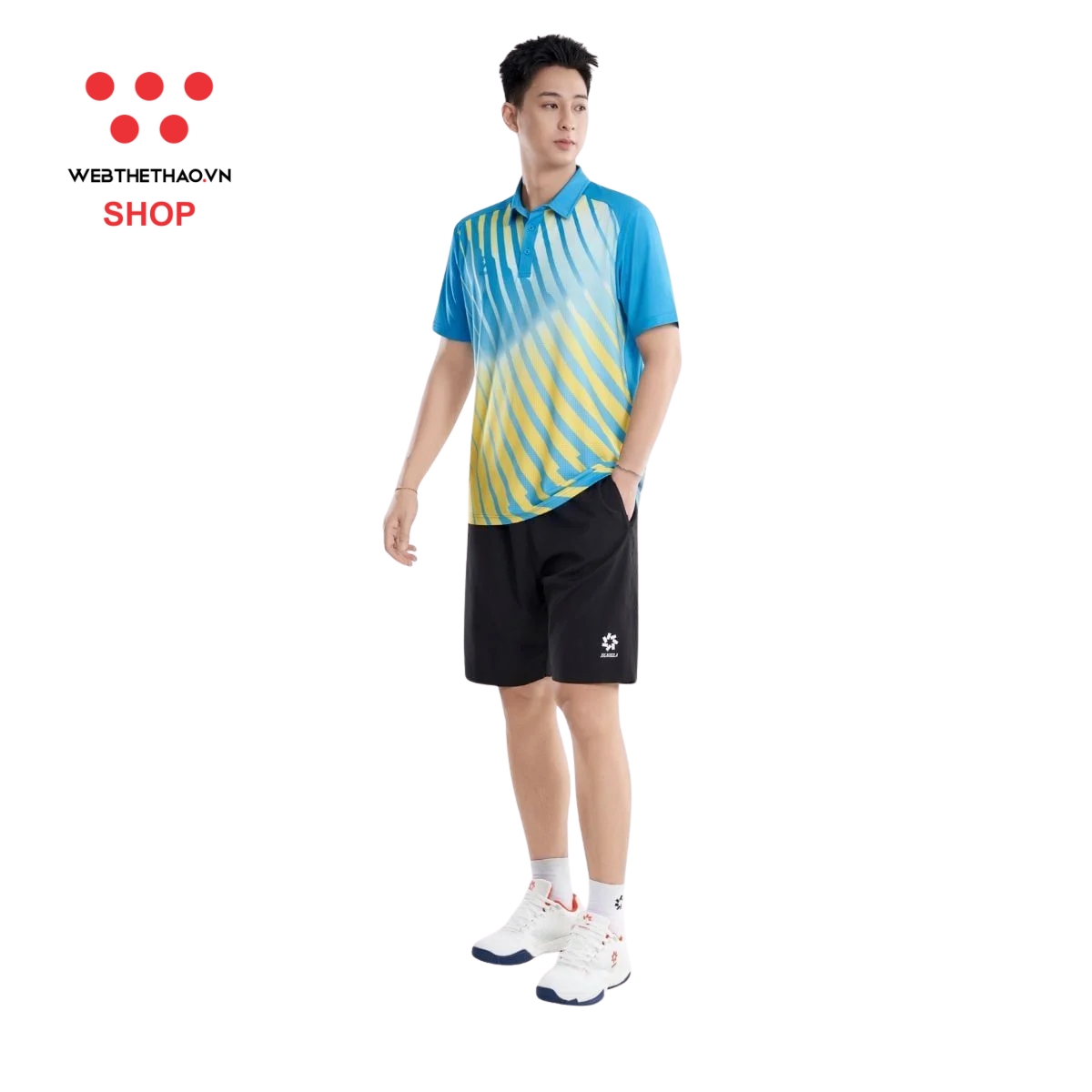 Áo polo thể thao Jogarbola WIFA "Xanh Lá" MJ-A4152-03 - Hàng Chính Hãng