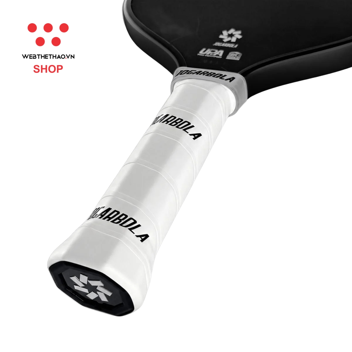Vợt Pickleball Jogarbola Solus Prime Metallic Edge "Deep Grey" JG-SPM-02 - Hàng Chính Hãng