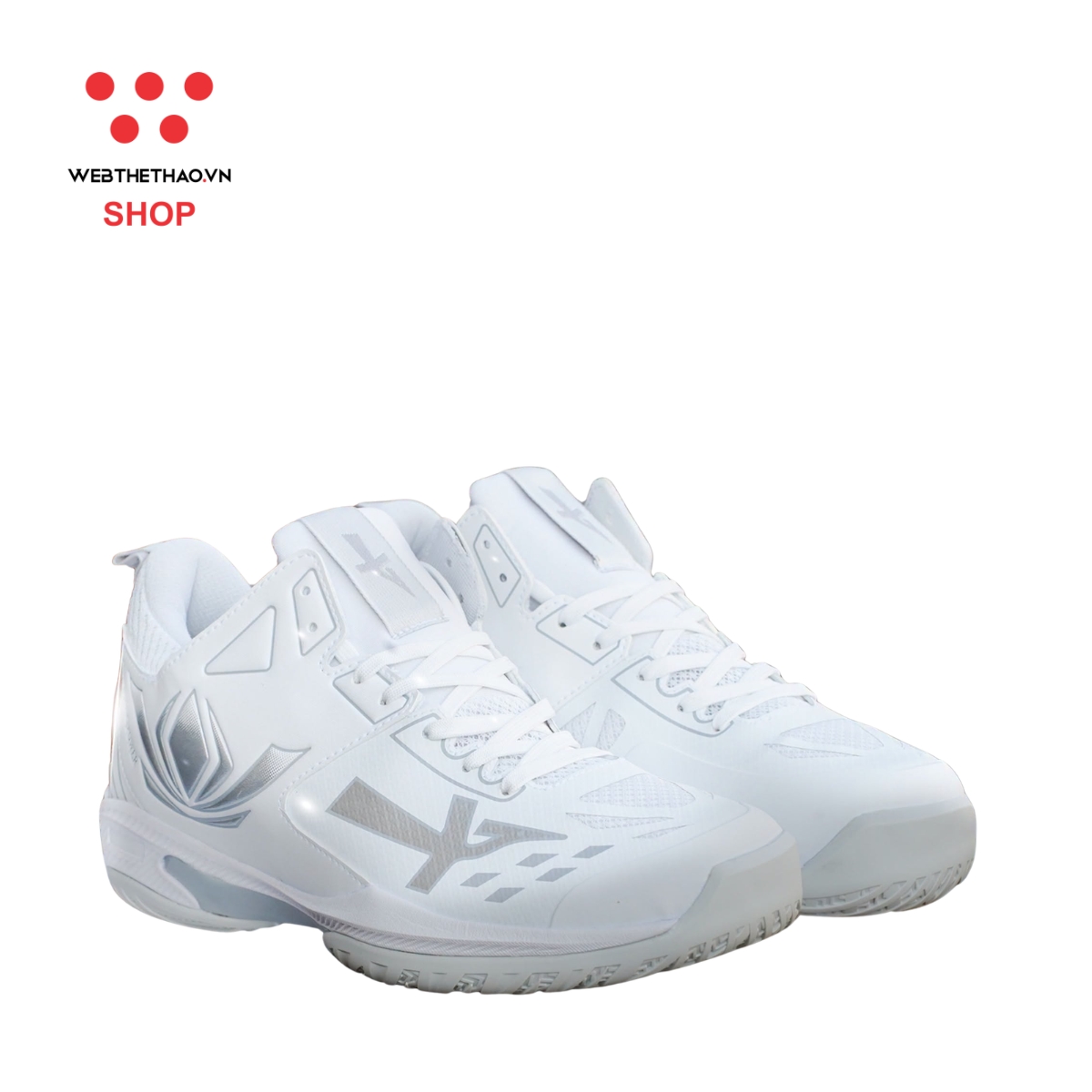 Giày bóng chuyền Sao Vàng Power màu "Trắng" SV-P-01 - Hàng Chính Hãng
