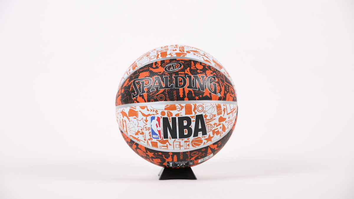 Bóng rổ Spalding NBA Graffiti - Outdoor Size 7 73-722z - Hàng Chính Hãng